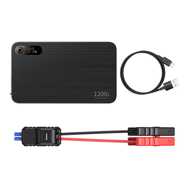 Car Jump Starter Baseus Super Energy Pro+ 1200A - juodas
