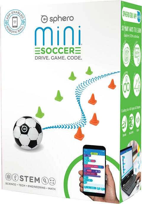 Sphero Mini Soccer | Football App-Enabled Robot M001SRW Baltas/ juodas
