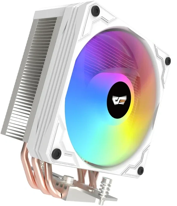Procesoriaus Aušintuvas - DarkFlash M400 ARGB Baltas