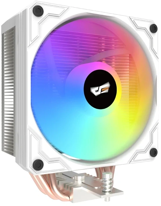 Procesoriaus Aušintuvas - DarkFlash M400 ARGB Baltas