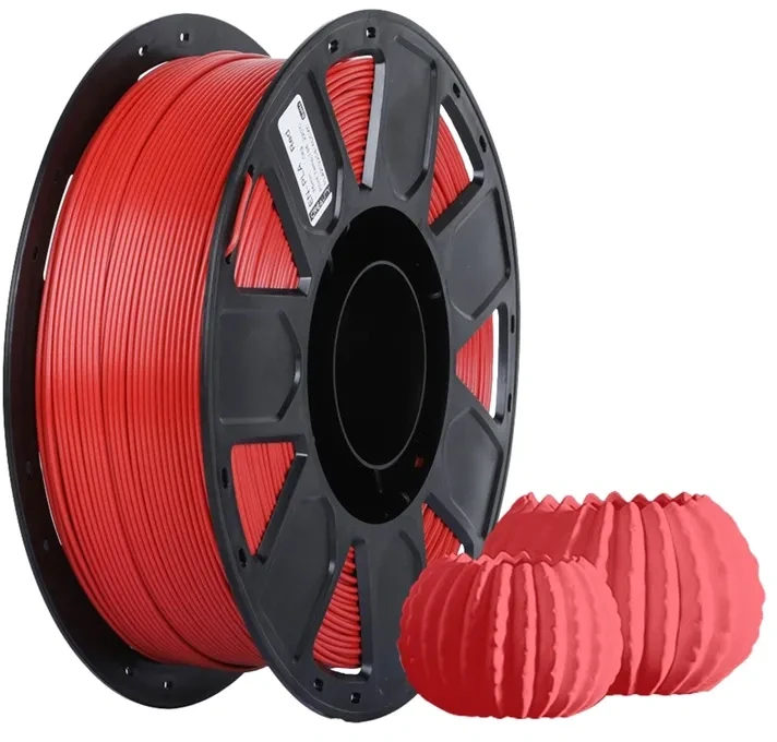 3D Spausdintuvo Kaitinimo Siūlas - Creality Ender-PLA Raudonas 1kg 1,75 mm ±0,02 mm