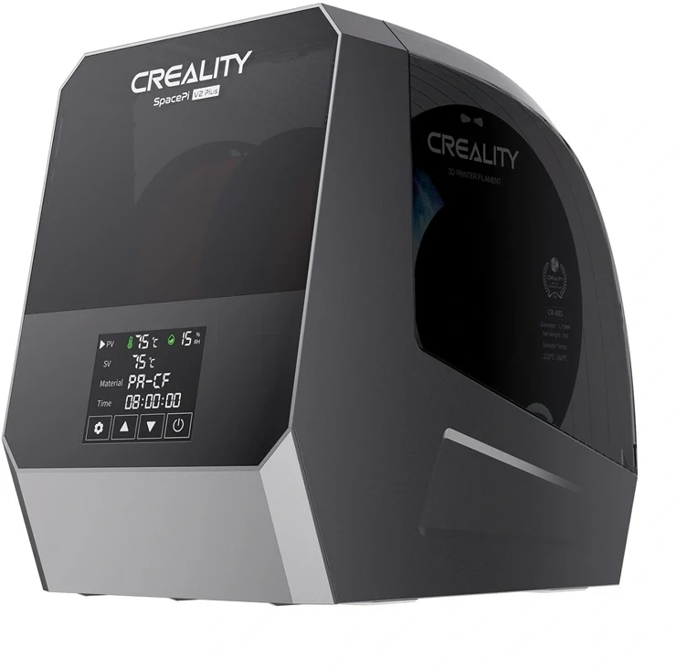3D plastiko džiovintuvas 2 ritėms 45℃-75℃ Space Pi V2 Plus CREALITY