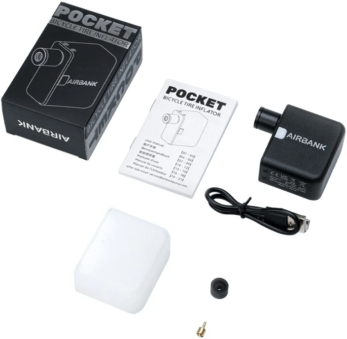 Cycplus AS1 POCKET AIRBANK Mini Bike Pump