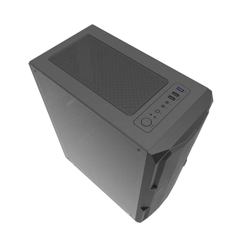 Kompiuterio korpusas Darkflash Aquarius ATX PC Case/Metallic style/Tempered glass side panel