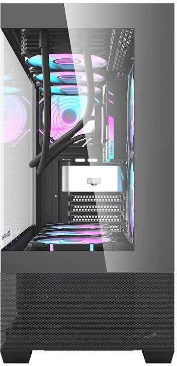 Darkflash DS900 AIR kompiuterio dėklas (juodas)