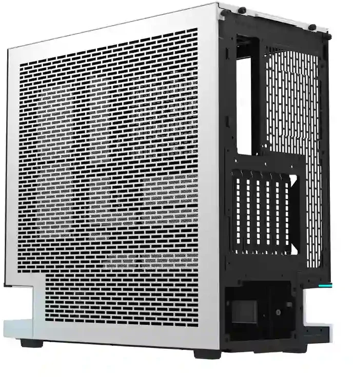 DarkFlash F1 ATX Computer Case + 6 Fans (Baltas)