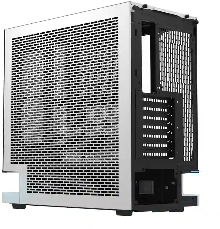 DarkFlash F1 ATX Computer Case + 6 Fans (Baltas)