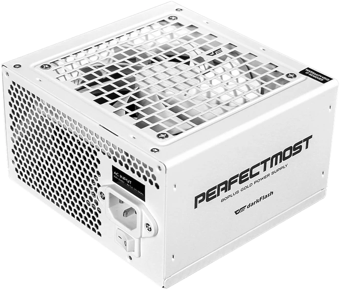 „DarkFlash PMT1050“ kompiuterio maitinimo šaltinis (baltas)