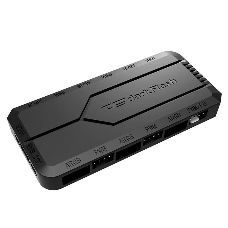Fan control box for computer Darkflash RC2 RGB PWM (juodas)