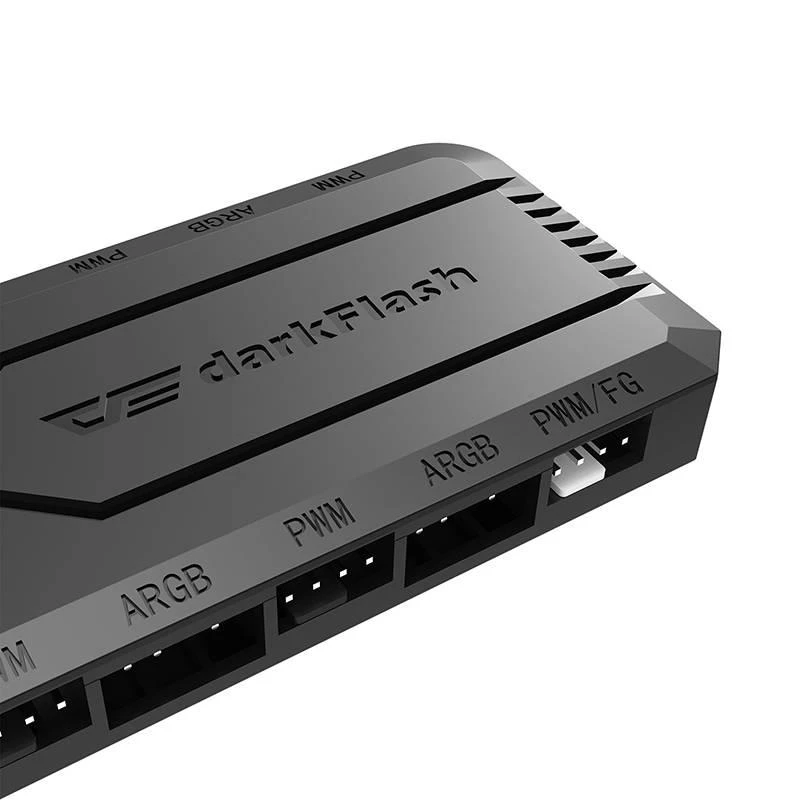 Fan control box for computer Darkflash RC2 RGB PWM (juodas)