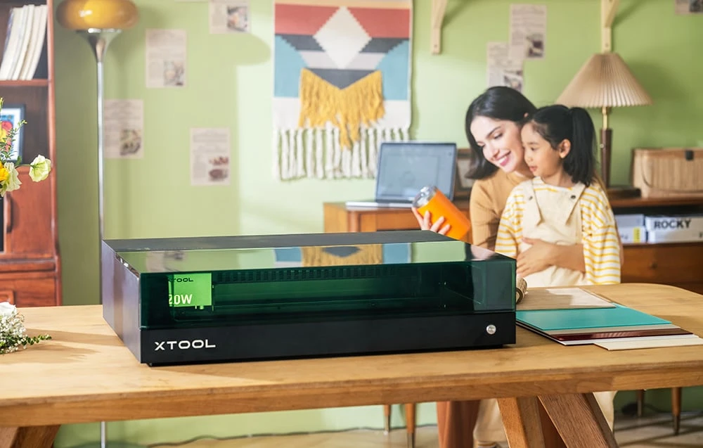 2-in-1 lazerinio graviravimo staklės xTool S1 40W Basic aprašymas - Prekės nuotrauka 2-in-1 lazerinio graviravimo staklės xTool S1 40W Basic aprašymas - Prekės nuotrauka