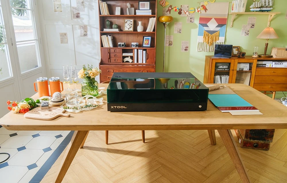 2-in-1 lazerinio graviravimo staklės xTool S1 40W Basic aprašymas - Prekės nuotrauka 2-in-1 lazerinio graviravimo staklės xTool S1 40W Basic aprašymas - Prekės nuotrauka