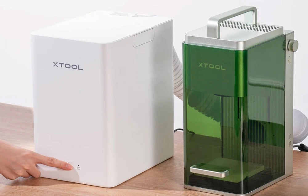 2-in-1 xTool F1 laser engraving machine - deluxe kit aprašymas - Prekės nuotrauka
