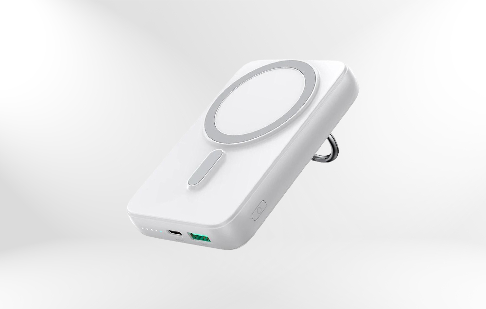 20 W Magnetinis PowerBank 10 000 mAh Joyroom JR-W050 (baltas) aprašymas - Prekės nuotrauka