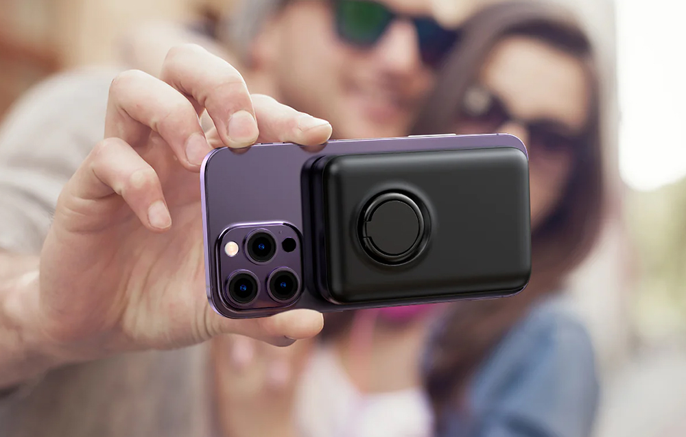20 W Magnetinis PowerBank 10 000 mAh Joyroom JR-W050 (baltas) aprašymas - Prekės nuotrauka