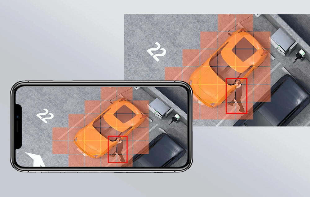 360° vidinė Wi-Fi kamera IMOU Ranger 2C 3MP H.265 aprašymas - Prekės nuotrauka