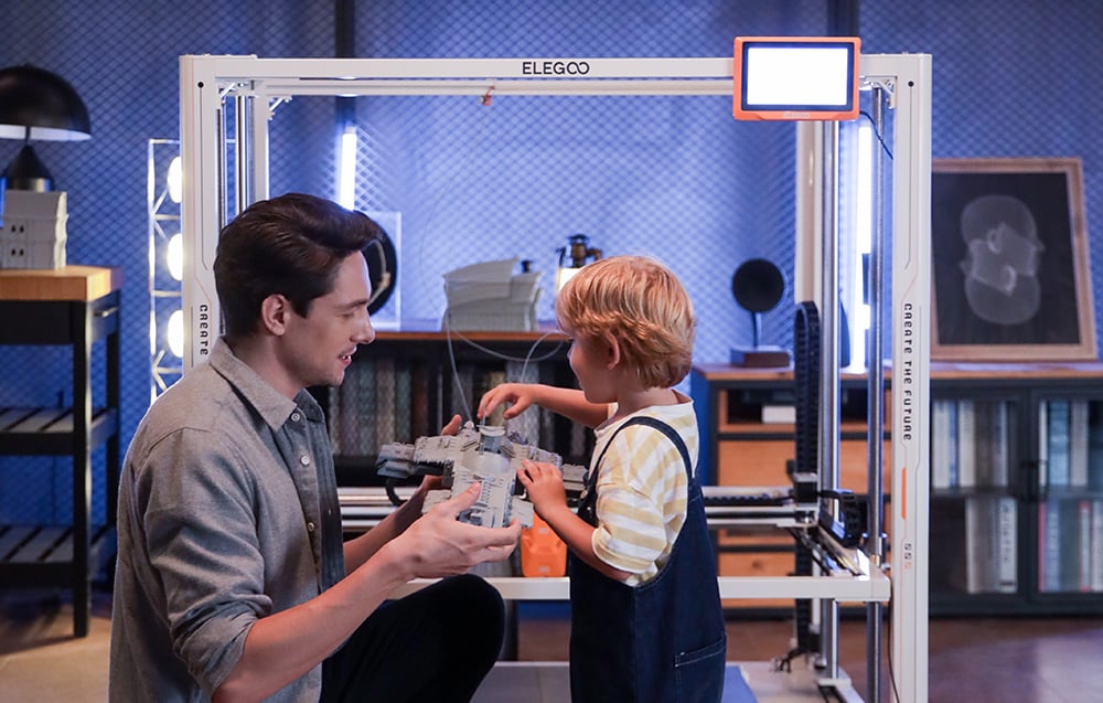 3D spausdinimo lapas ELEGOO OrangeStorm Giga aprašymas - Prekės nuotrauka