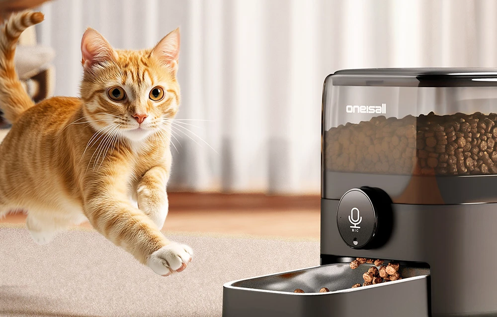 3L WiFi Oneisall F1-M smart feed dispenser aprašymas - Prekės nuotrauka 3L WiFi Oneisall F1-M smart feed dispenser aprašymas - Prekės nuotrauka