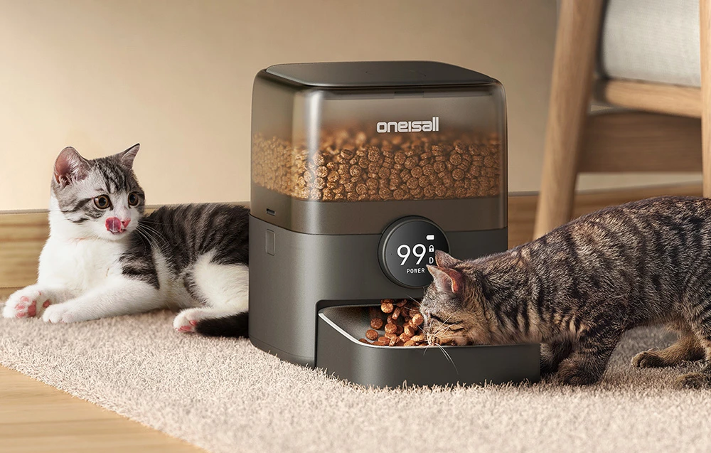 3L WiFi Oneisall F1-M smart feed dispenser aprašymas - Prekės nuotrauka 3L WiFi Oneisall F1-M smart feed dispenser aprašymas - Prekės nuotrauka
