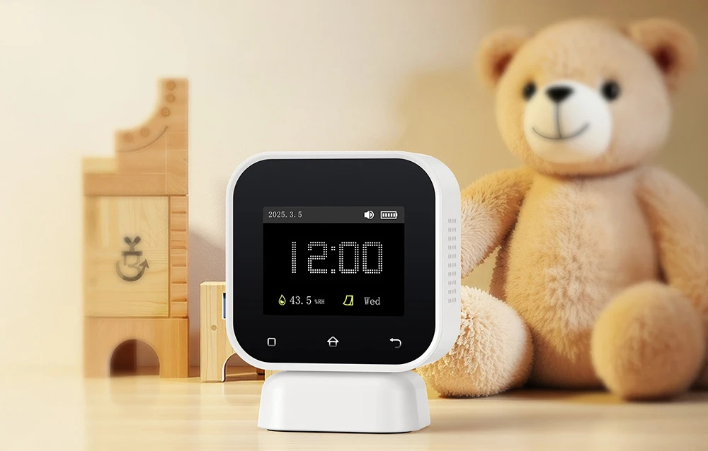 4-in-1 indoor air quality monitorius Formaldehyde detector with touch screen FNIRSI SFD-02 aprašymas - Prekės nuotrauka