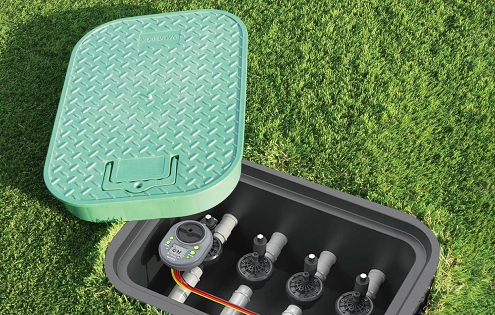 Rainpoint 4-zone digital DC irrigation controller aprašymas - Prekės nuotrauka