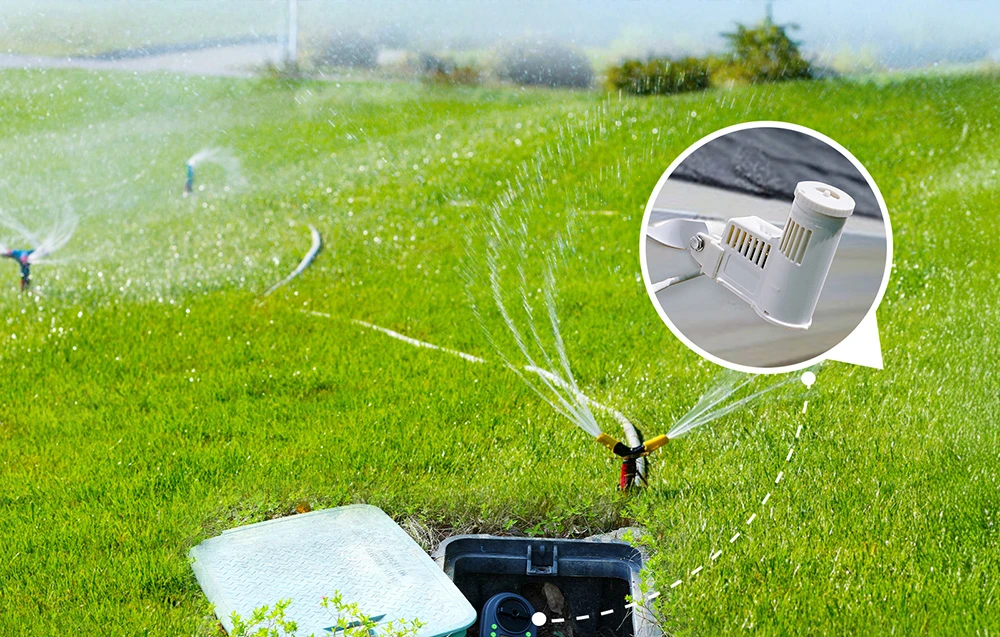 Rainpoint 4-zone digital DC irrigation controller aprašymas - Prekės nuotrauka