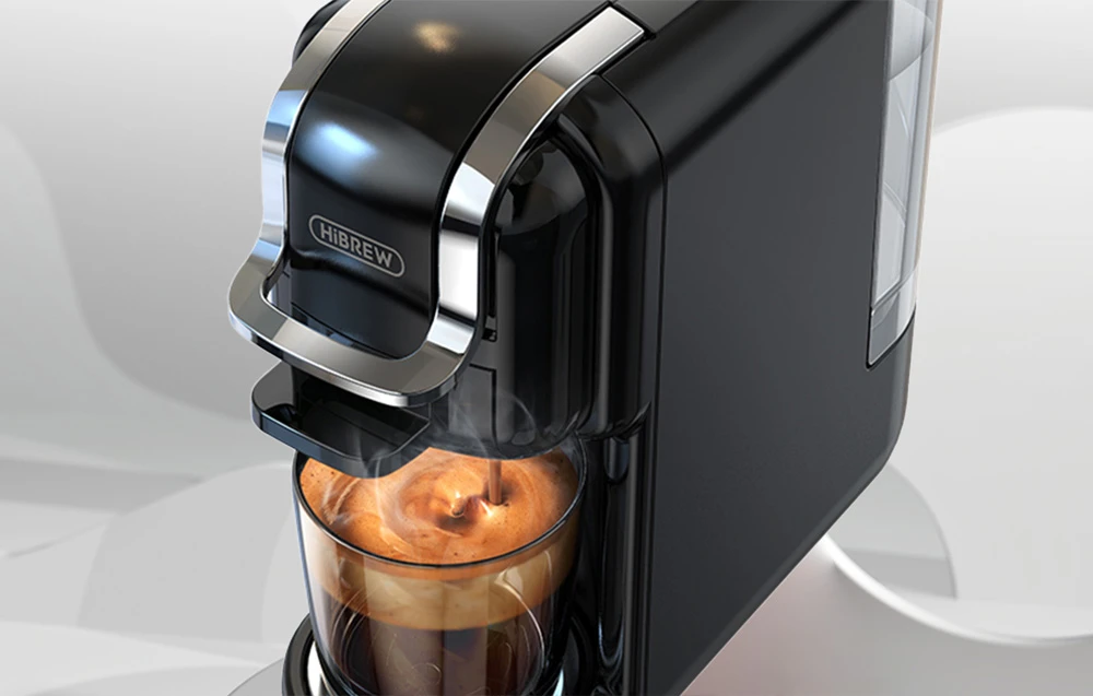 HiBREW H2B 5-in-1 kapsulinis kavos aparatas - juodas aprašymas - Prekės nuotrauka HiBREW H2B 5-in-1 kapsulinis kavos aparatas - juodas aprašymas - Prekės nuotrauka