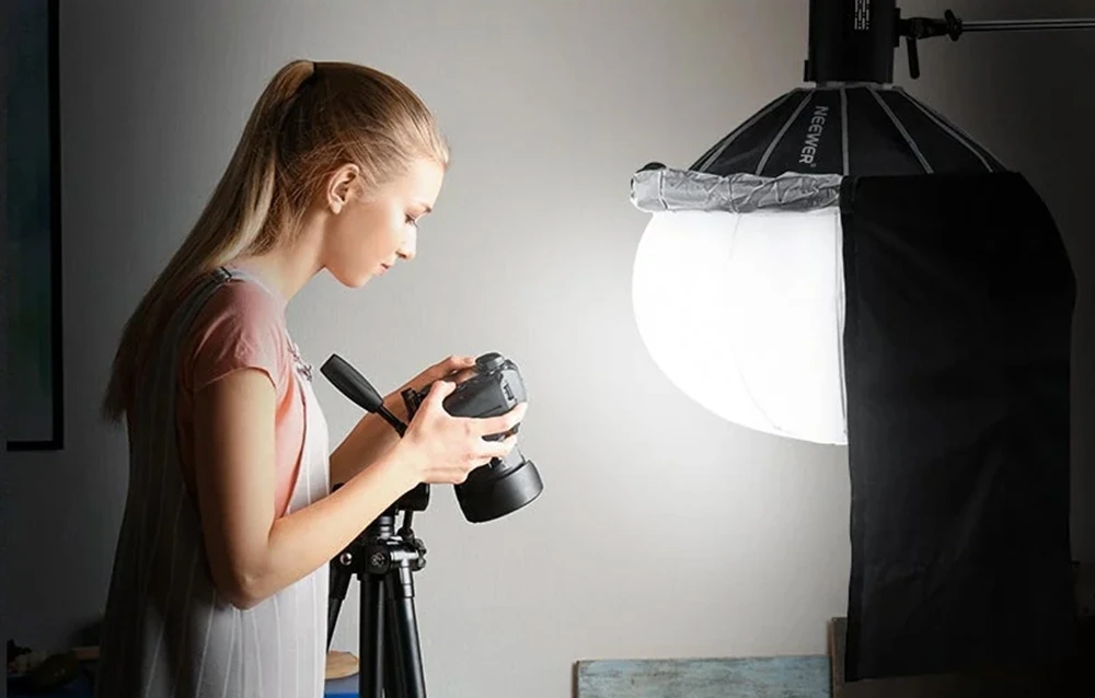 90 cm Lantern Softbox – Quick Setup Neewer NS90L aprašymas - Prekės nuotrauka