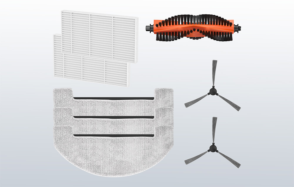 Priedas kit for MOVA E20, E20 Pro vacuum cleaner aprašymas - Prekės nuotrauka