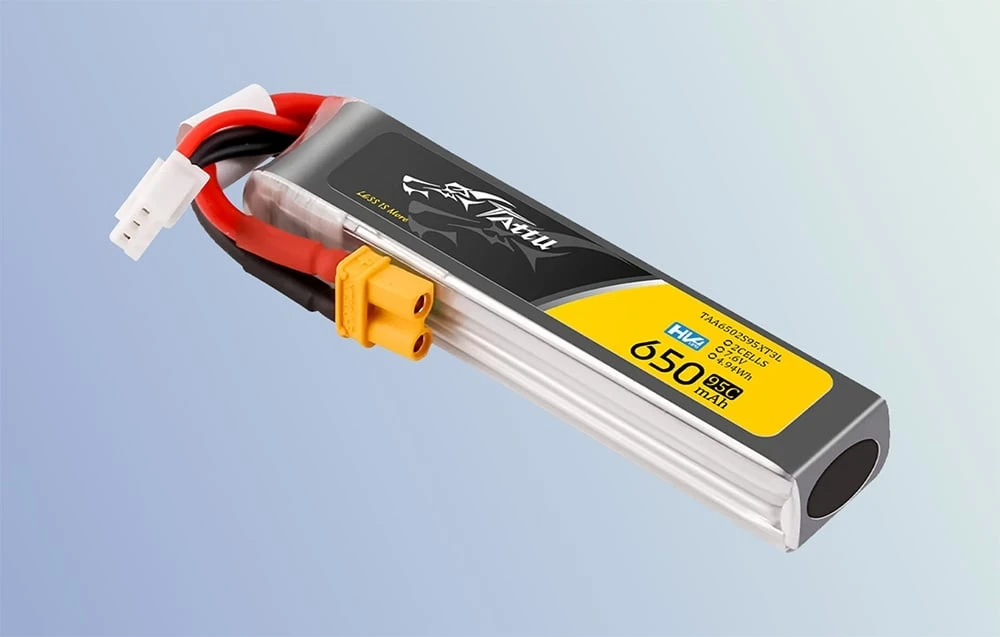 Gens Ace & Tattu Akumuliatorius Lipo Tattu 2s 650 mAh 95C 7,6 V HV su XT30 Long-Pack aprašymas - Prekės nuotrauka Gens Ace & Tattu Akumuliatorius Lipo Tattu 2s 650 mAh 95C 7,6 V HV su XT30 Long-Pack aprašymas - Prekės nuotrauka