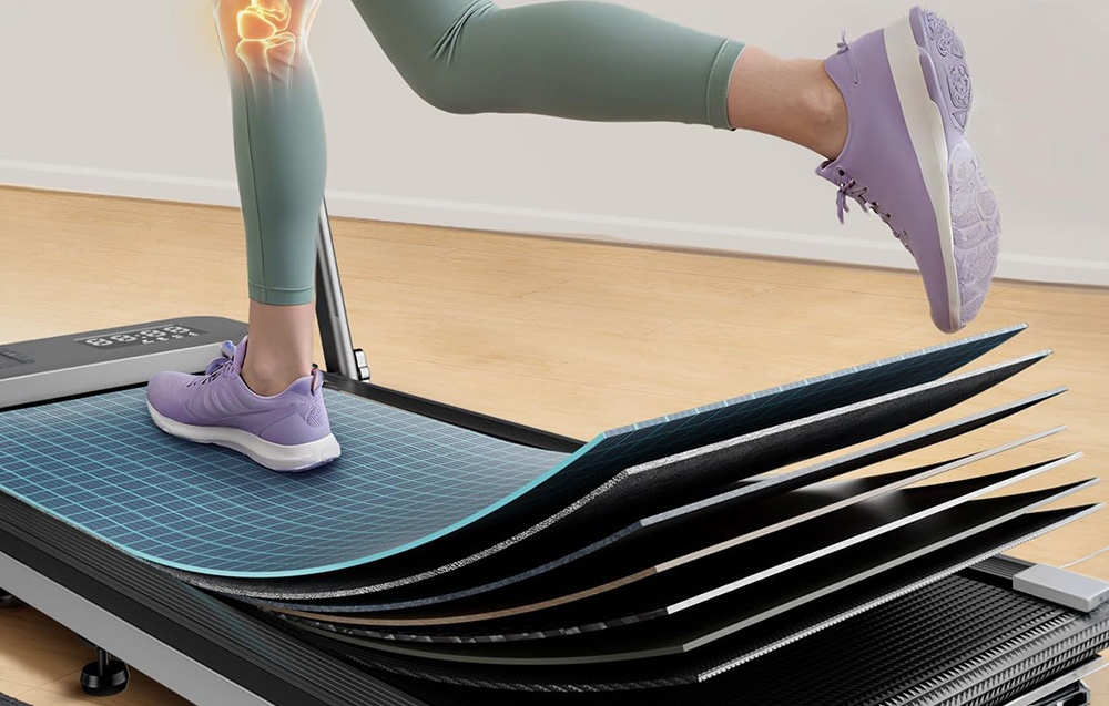 ACEZOE UTRAI P12 Foldable Electric Treadmill (Juodas and Gray) aprašymas - Prekės nuotrauka