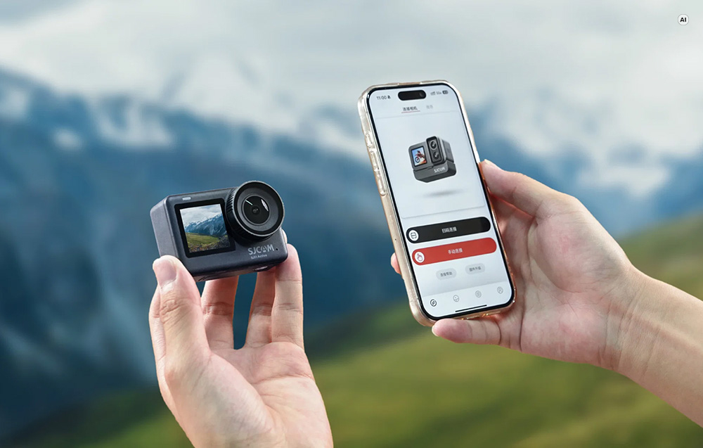 Action camera SJCAM SJ11 Active aprašymas - Prekės nuotrauka