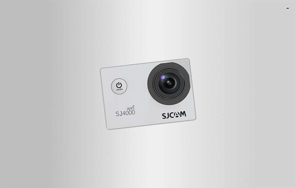 Action camera SJCAM SJ4000 Wi-Fi aprašymas - Prekės nuotrauka