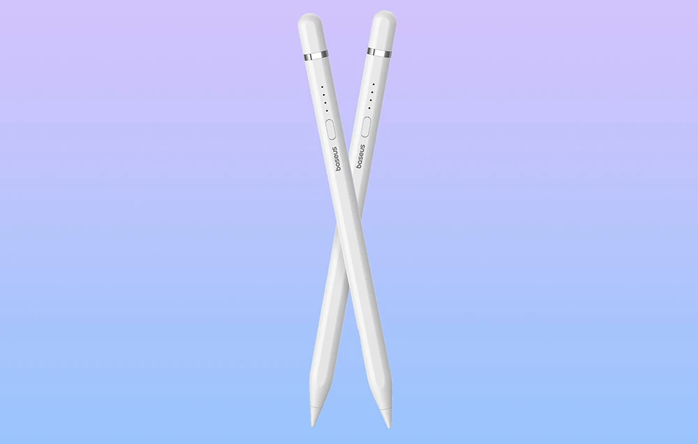Aktyvus rašiklis Baseus Smooth Writing Series su belaidžiu įkrovimu, USB-C (balta) aprašymas - Prekės nuotrauka Aktyvus rašiklis Baseus Smooth Writing Series su belaidžiu įkrovimu, USB-C (balta) aprašymas - Prekės nuotrauka