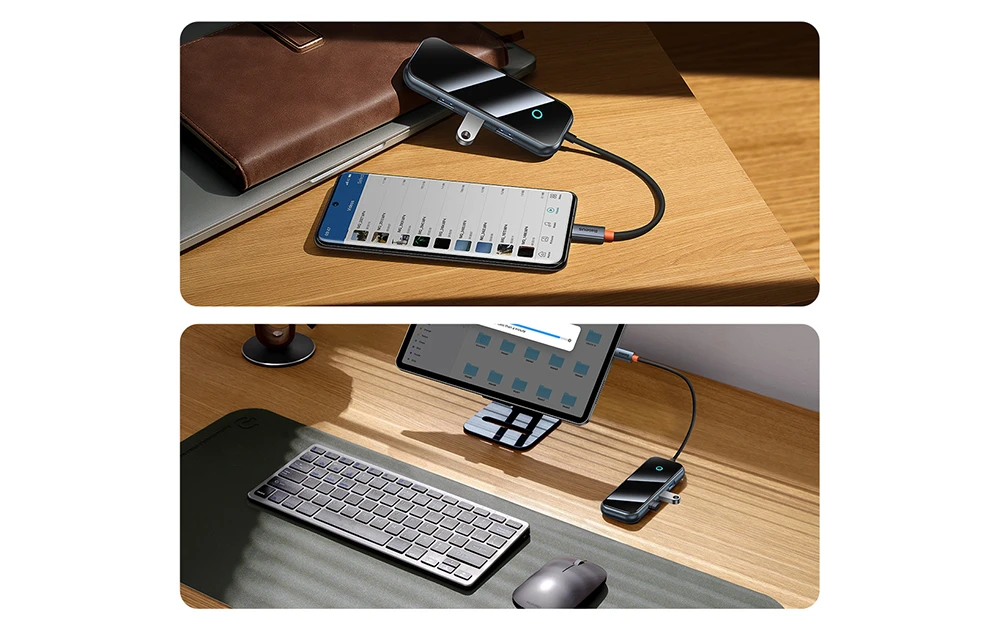 Baseus 4 az 1-ben HUB adapteris USB-C – 4xUSB 3.0 (sötétszürke) aprašymas - Prekės nuotrauka Baseus 4 az 1-ben HUB adapteris USB-C – 4xUSB 3.0 (sötétszürke) aprašymas - Prekės nuotrauka