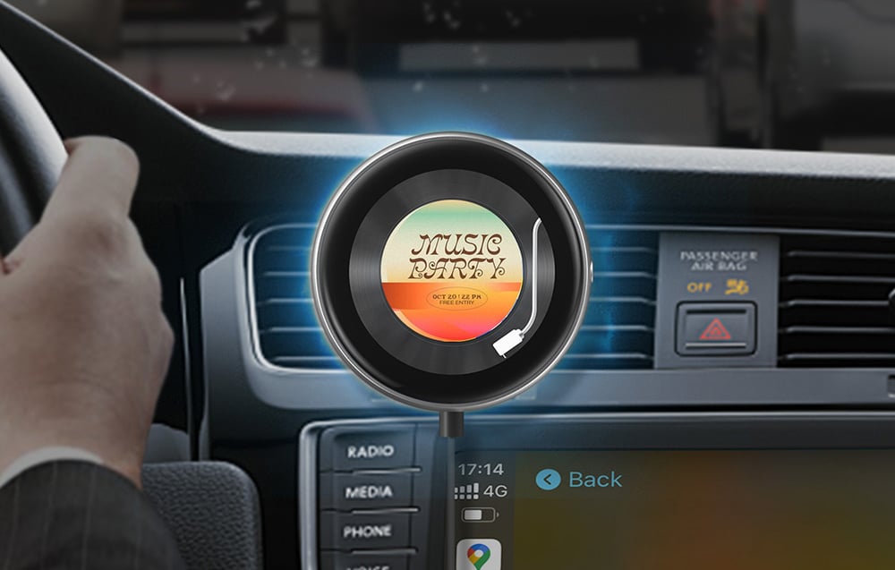Adapteris Ottocast N91-C CarPlay Clip aprašymas - Prekės nuotrauka
