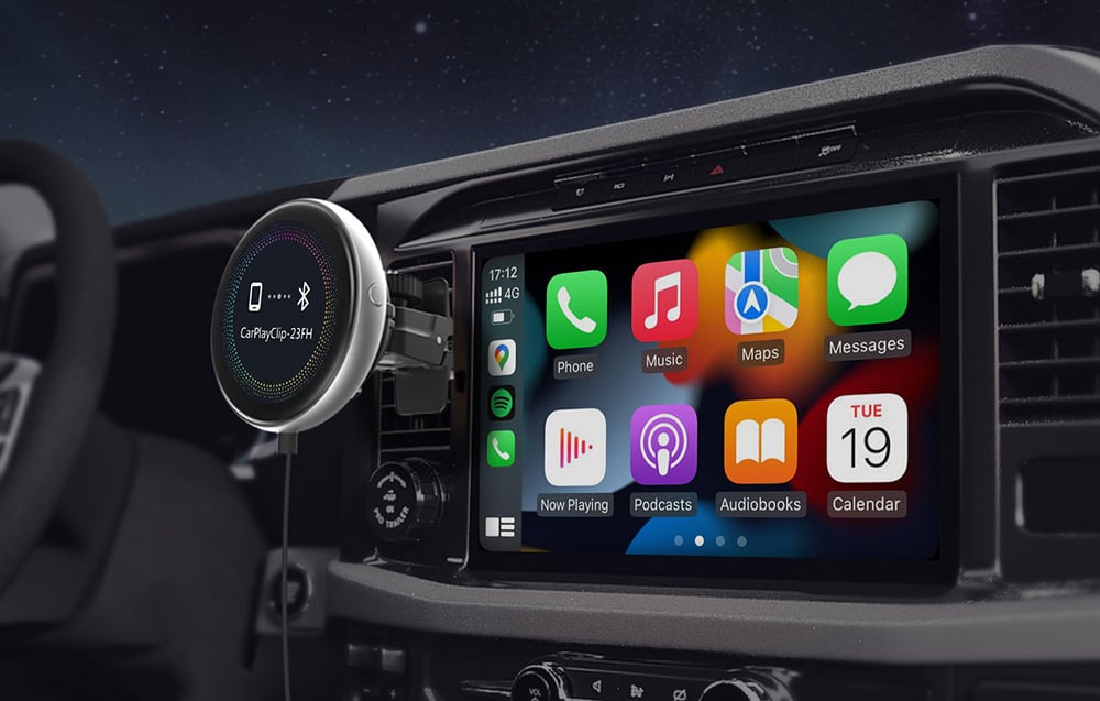 Adapteris Ottocast N91-C CarPlay Clip aprašymas - Prekės nuotrauka