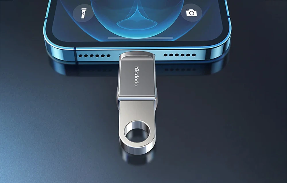 USB 3.0 į Lightning adapteris, Mcdodo OT-8600 - juodas aprašymas - Prekės nuotrauka USB 3.0 į Lightning adapteris, Mcdodo OT-8600 - juodas aprašymas - Prekės nuotrauka