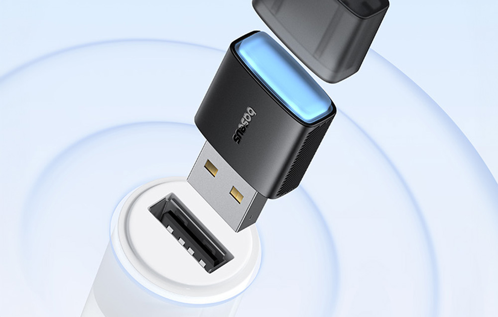 Adapteris WiFi Baseus FastJoy 300Mbps Juodas aprašymas - Prekės nuotrauka