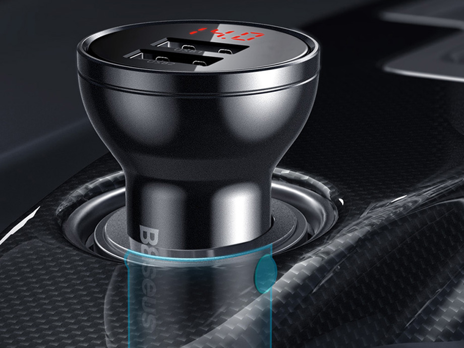 Baseus automobilinis įkroviklis 24W su 3-in-1 USB kabeliu 1.2m aprašymas - Prekės nuotrauka Baseus automobilinis įkroviklis 24W su 3-in-1 USB kabeliu 1.2m aprašymas - Prekės nuotrauka