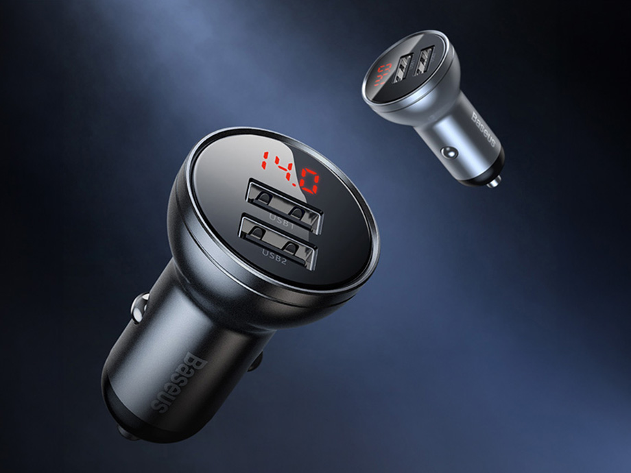 Baseus automobilinis įkroviklis 24W su 3-in-1 USB kabeliu 1.2m aprašymas - Prekės nuotrauka Baseus automobilinis įkroviklis 24W su 3-in-1 USB kabeliu 1.2m aprašymas - Prekės nuotrauka