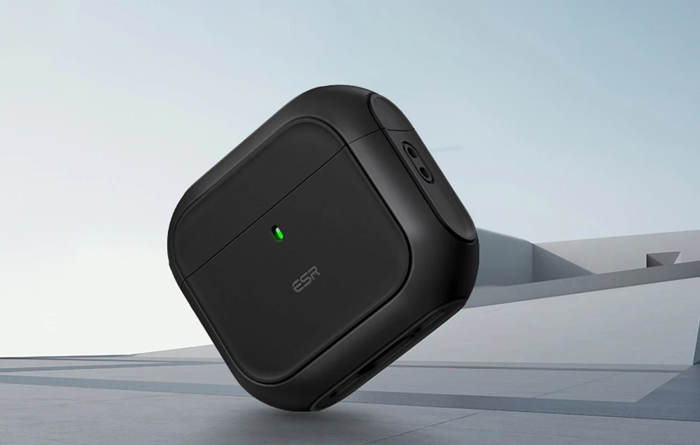 Dėklas ESR ORBIT HALOLOCK MAGSAFE Apple AirPods 4 juodos spalvos aprašymas - Prekės nuotrauka Dėklas ESR ORBIT HALOLOCK MAGSAFE Apple AirPods 4 juodos spalvos aprašymas - Prekės nuotrauka