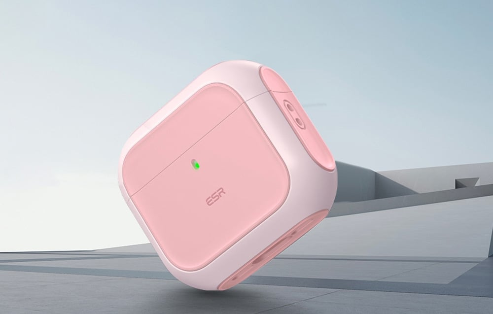 Apple AirPods 4 ESR Orbit Halolock MagSafe dėklas jūsų ausinėms rožinės spalvos aprašymas - Prekės nuotrauka Apple AirPods 4 ESR Orbit Halolock MagSafe dėklas jūsų ausinėms rožinės spalvos aprašymas - Prekės nuotrauka