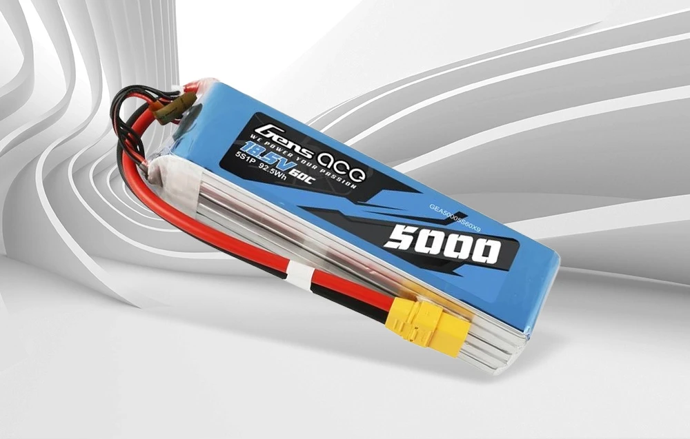 LiPo Gens Ace Bashing 5000mAh 18.5V 60C 5S1P - XT90 akumuliatorius aprašymas - Prekės nuotrauka LiPo Gens Ace Bashing 5000mAh 18.5V 60C 5S1P - XT90 akumuliatorius aprašymas - Prekės nuotrauka