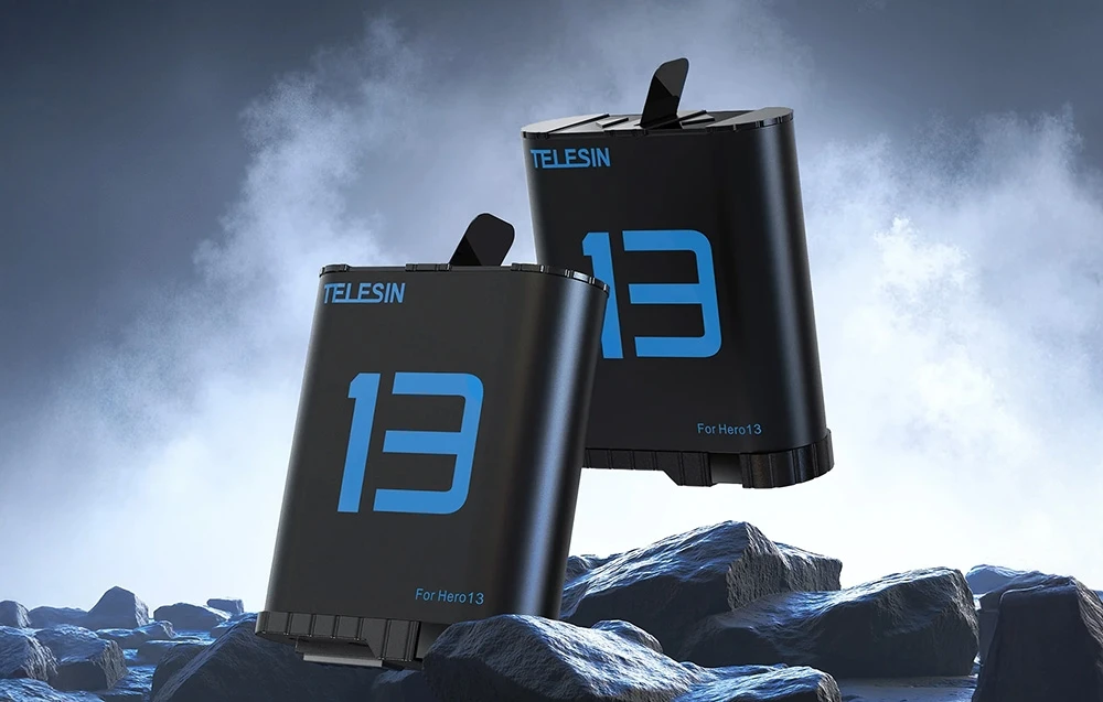 Akumuliatorius Telesin for GoPro Hero 13 aprašymas - Prekės nuotrauka