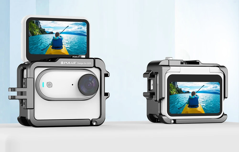 Aliuminio apsauginis dėklas PULUZ skirtas Insta360 GO 3 aprašymas - Prekės nuotrauka Aliuminio apsauginis dėklas PULUZ skirtas Insta360 GO 3 aprašymas - Prekės nuotrauka