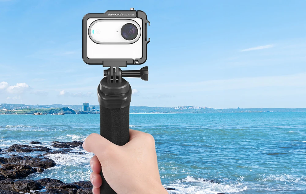 Aliuminio apsauginis dėklas PULUZ skirtas Insta360 GO 3 aprašymas - Prekės nuotrauka Aliuminio apsauginis dėklas PULUZ skirtas Insta360 GO 3 aprašymas - Prekės nuotrauka