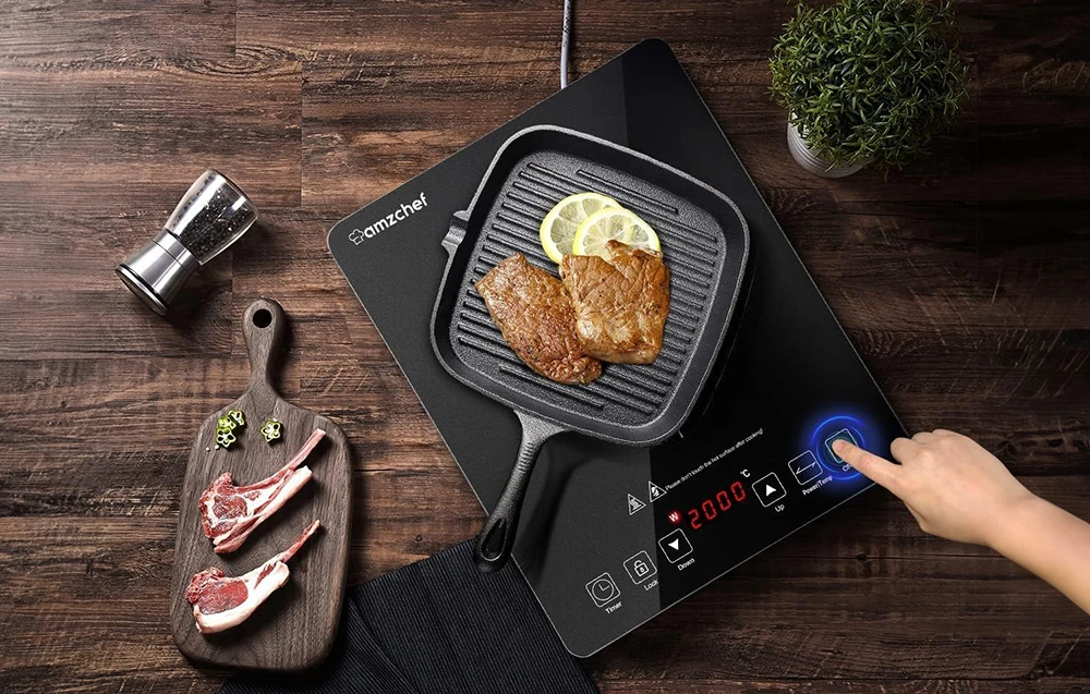 AMZCHEF CB16-BK Induction Cooktop aprašymas - Prekės nuotrauka