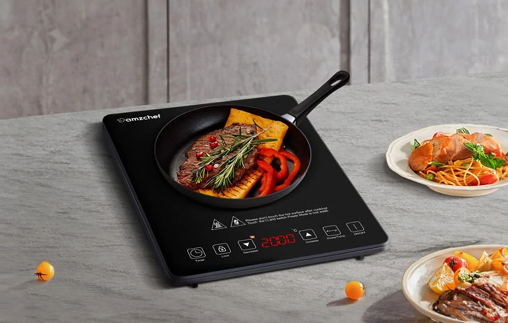 AMZCHEF CB16-BK Induction Cooktop aprašymas - Prekės nuotrauka