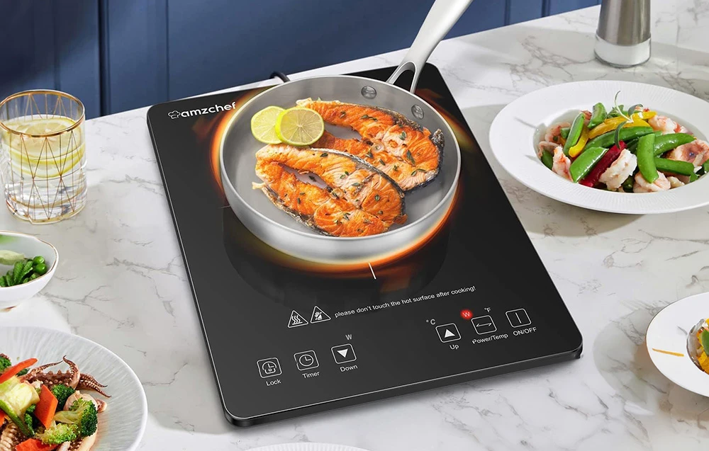 AMZCHEF CB16-BK Induction Cooktop aprašymas - Prekės nuotrauka